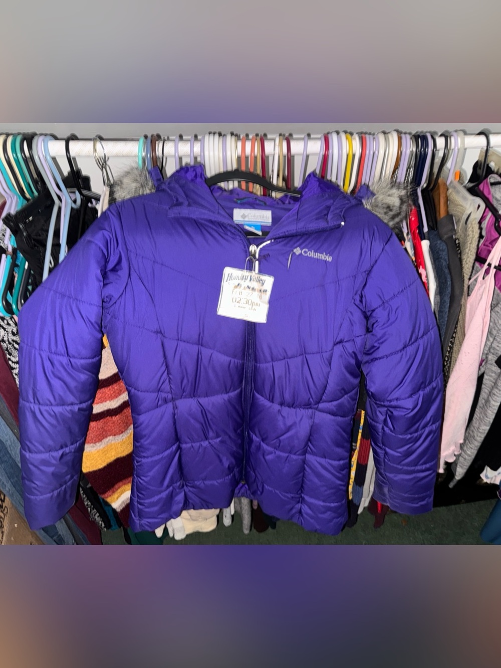 Columbia Puffer Jacket children’s Xl/Adult XSmall